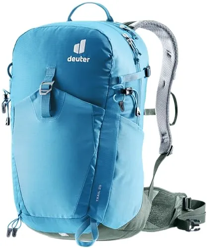 deuter Trail 25 Klettersteig Wanderrucksack (Modell 2024) - Wanderrucksäcke mit flexiblem Delrin U-Rahmen für gleichmäßige Gewichtsverteilung, ideal für Klettersteige und Outdoor-Abenteuer.