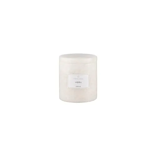 blomus FRABLI Duftkerze - Moonbeam - Edle Duftkerze aus Marmor mit luxuriösem Aroma, ideal für gesellige Anlässe und mit einer Brenndauer von 18 Stunden. Nachhaltig aus Sojawachs hergestellt.