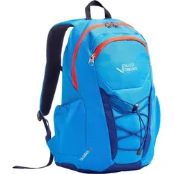 BLACK CREVICE Outdoor Rucksack TASMAN 24 Liter | Blau - Rucksack für Outdoor-Aktivitäten, 24 Liter Volumen mit praktischem Haupt- und Frontfach, ergonomisches Tragesystem für höchsten Komfort und Sicherheit durch reflektierende Elemente.