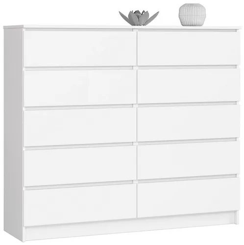Raumhirsch Furniture Kommode, Weiß, 138x121x40 cm