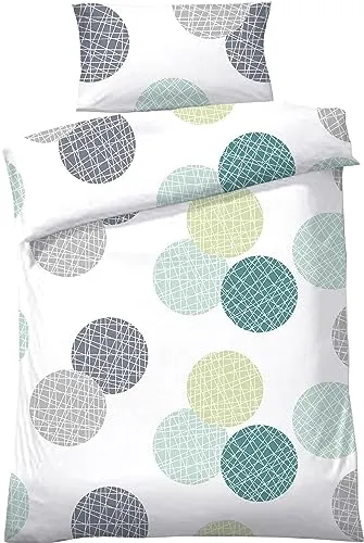 Dyckhoff Bettwäsche Weichfrottier Mint-grün Größe 1x 155x220 cm + 1x 40x80 cm