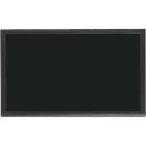 Bi-Office Wandkreidetafel 60 x 90 cm mit MDF Rahmen in Schwarz - Präsentation: Elegante, wiederbeschreibbare Kreidetafel für stilvolle Informationen in Ihrem Raum, vielseitig montierbar und ideal für kreative Ideen.