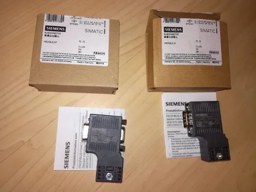 Siemens Simatic 6ES7972OBB52-OXAO Profibusstecker - SPS-Prozessor für Siemens Simatic DP, ideal für die Verbindung von Automatisierungssystemen mit Profibus-Netzwerken.