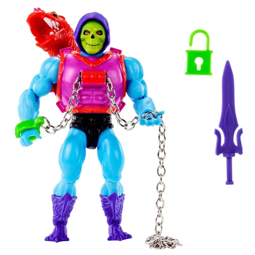 Masters of the Universe Dragon Blaster Skeletor - MATTEL Origins Deluxe 14cm - Action-Figur mit beeindruckendem Detail und beweglichen Teilen, perfekt für Sammler und Fans der Masters of the Universe Reihe.