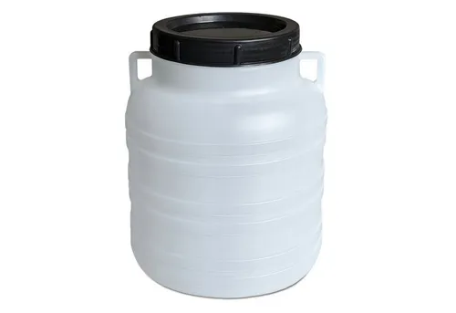 Plasteo Regentonne Weithalsfass 10 l - Lebensmittelecht und BPA-Frei - Vielseitige Regentonne für Haus und Garten, ideal zur sicheren Lagerung von Lebensmitteln dank lebensmittelechter Qualität und handlichem Design.
