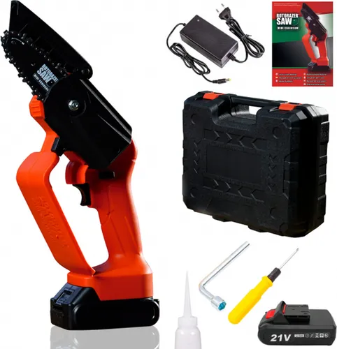 Best Direct® Akku-Kettensäge Rotorazer® Mini Chainsaw