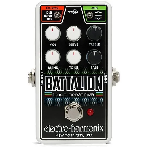 Effektgerät E-Bass Electro Harmonix Nano Battalion Bass Effekt Effektgerät Basse