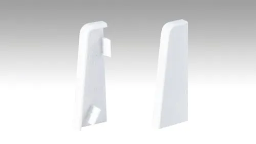 Meisterwerke Meister Endkappen Fußleiste Profil 3PK (je 1 STK. L|R/VPE) Weiß 2001