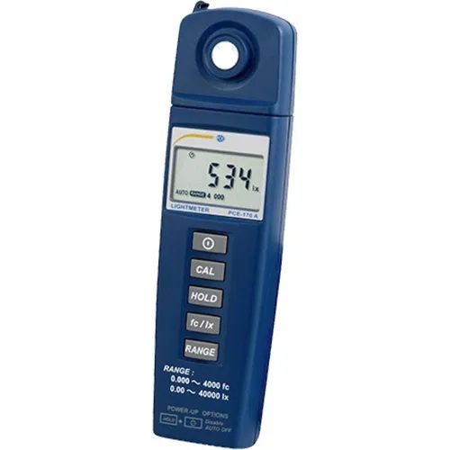 PCE Luxmeter 170 A, bis 40.000 Lux - Sonstige Messtechnik mit automatischer Null-Abgleichfunktion und präziser Messung bis 40.000 Lux – ideal für professionelle Lichtmessungen.