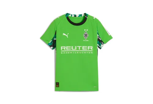 Puma Borussia Mönchengladbach Auswärtstrikot 25/26 Kinder in grün von PUMA