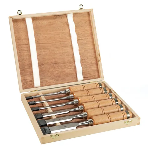 myMAW Profi Stechbeitel Set in Holzkiste von myMAW