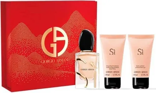 ARMANI EDP Set 50ML mit Body Lotion & Duschgel