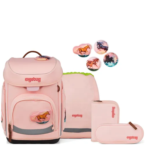 Ergobag Schulranzen Cubo Nordic Horizon Edition Rosa onesize - Rosa