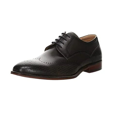 Digel Selleng Schnürschuh - Herren-Halbschuhe aus hochwertigem Leder, mit herausnehmbarer Innensohle für optimalen Tragekomfort und individuelle Anpassung.