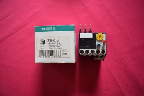 Klöckner Moeller ZE-0,6 Motorschutz Relais 0,4 - 0,6 A, Motorschutzrelais