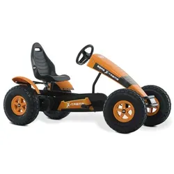 Berg Go-Kart BERG Gokart XXL X-Treme orange BFR - Go-Kart für Kinder ab 5 Jahren mit XXL-Rahmen, robust und sicher für gewerbliche Nutzung, inklusive BFR-System für einfaches Bremsen und Rückwärtsfahren.