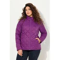 Ulla Popken Steppjacke HYPRAR Leichtstepp-Jacke wasserabweisend lila 50/52