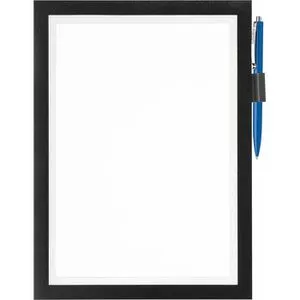 DURABLE Magnetrahmen DURAFRAME NOTE A4 schwarz - Selbstklebend, beidseitig lesbar und ideal für flexible Dokumentenpräsentation