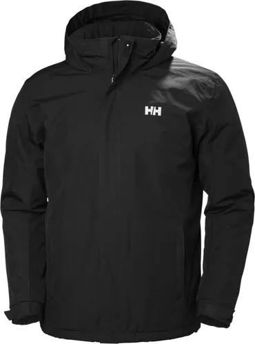 Helly Hansen Dubliner Insulated Jacket black (990) L - Outdoor Freizeitjacken für Herren, wasser- und winddicht mit innovativer HELLY TECH PROTECTION Technologie, ideal für kalte Tage dank PrimaLoft BLACK Eco Isolierung.