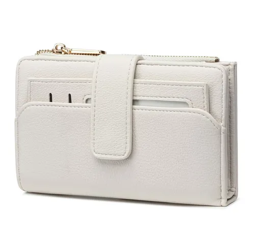 Frentree Geldbörse Damen Portemonnaie RFID Schutz Kartenetui groß, mit Reißverschluss, viel Platz, herausnehmbares Etui & Geschenkbox