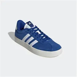 Adidas Herren Sportschuhe/Sneaker VL COURT 3.0 - Komfort trifft Stil - Sneaker aus weichem Leder, gefüttert für zusätzlichen Komfort und mit leichter Dämpfung für superbequeme Schritte. Vulkanisierte Gummiaußensohle sorgt für Flexibilität und lässigen Skate-Vibe.
