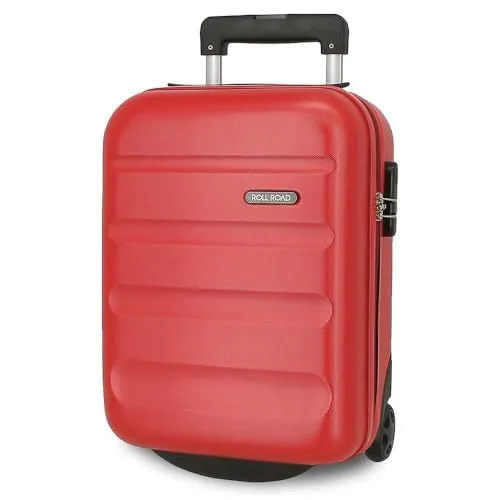 ROLL ROAD Flex Mini-Handgepäckkoffer Rot 40x30x20cm
