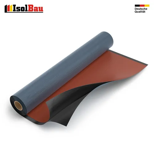 Selbstklebende ALU-KSK Dachbahn Dachfolie Bitumendachbahn Terrakotta – 5 m²