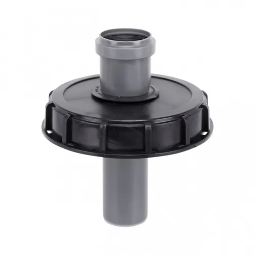 IBC Deckel Einlauf mit HT-Rohr