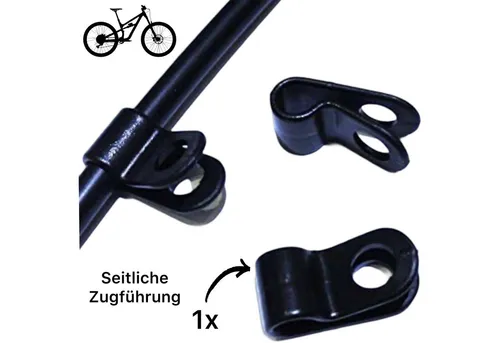 Fantic26 Fahrradkurbel Fahrrad Oberrohr / Rahmen Seitliche Kabel / Leitungs Zugführung