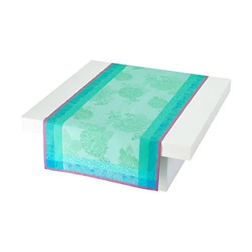 Le Jacquard Francais Tischläufer Parfums Baumwolle de Bagatelle - Eleganter Tischläufer aus hochwertiger Baumwolle, ideal für festliche Anlässe und sorgt für ein stilvolles Ambiente.