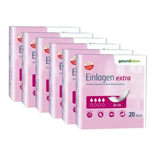 Gesund Leben Einlagen extra 120 St von Alliance Healthcare