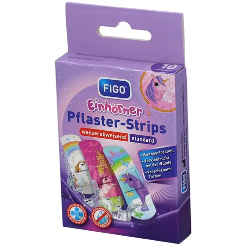 FIGO Kinderpflaster Einhörner 10 St
