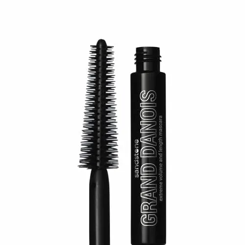 Sandstone Scandinavia Hypoallergene Mascara Braun | Allergiker- & Sensitiv-zertifizierte Wimperntusche für Volumen, Intensität und Lange Wimpern | Für allergiker geeignet (Braun, 9 ml)