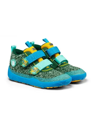 Affenzahn Übergangsschuh Knit Happy - Baby Sneaker für Jungen, wasserdicht und atmungsaktiv mit AffenTex Membran – ideal für kalte Tage. Leicht anziehbar mit Klettverschluss und rutschfester Sohle für extra Halt.