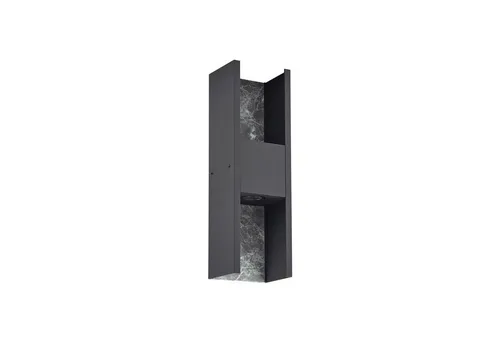 Lucande Außen-Wandleuchte Lavrin - LED 8,5 W warmweiß - Wetterfeste Außenwandleuchte aus Aluminium und Kunststoff mit IP54 Schutz, ideal für stilvolle Beleuchtung im Außenbereich.