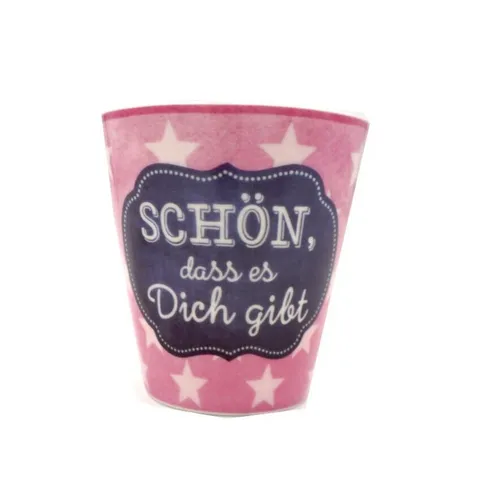 Kaffeebecher ohne Henkel Schön, dass es dich gibt