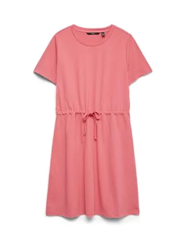 VERO MODA Vmluna Ss Short String Dress JRS Noos