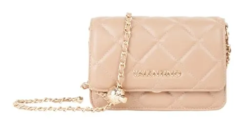 Valentino Bags Ocarina Umhängetasche - Damen | hellbraun - Stylische Umhängetasche aus robustem Polyurethan, ideal für den Alltag und schickes Outfit. Praktisch und modisch zugleich.