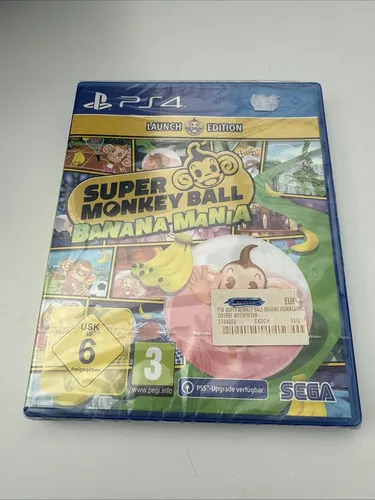 Neu Super Monkey Ball Banana Mania Playstation 4