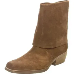 Gabor Damen Stiefeletten 5.915 braun 38 - Wanderschuhe mit Wechselfußbett für Einlagen, ideal für zusätzlichen Komfort. Reißverschluss und Blockabsatz bieten praktische Handhabung und Stil.