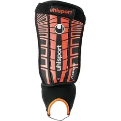 Uhlsport Schienbeinschützer Flex Plate Black/Fluo Red XL - Größe:XL