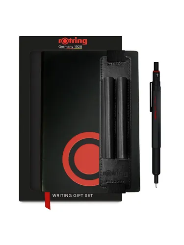 rOtring 600 Druckbleistift Geschenkset mit Notizbuch & Etui von rOtring