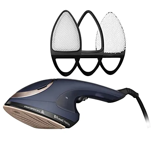 Russell Hobbs Dampfbügeleisen Steam Genie 2-in-1 - 1700W, 20g/min Dampf, desinfiziert in 60 Sekunden und ideal für alle Stoffe