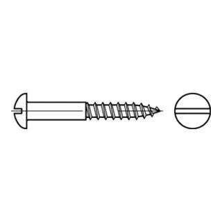 DIN 96 Halbrund-Holzschraube 6x20 Messing blank Schlitz - 200 Stück - Hochwertige DIN 96 Messing Halbrund-Holzschrauben, ideal für präzise Holzverbindungen, langlebig und korrosionsbeständig. Perfekt für Handwerker und DIY-Projekte.