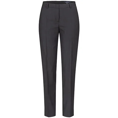 Daniel Hechter Damen Hose Knöchellang Tailored Modern Fit Anthrazit Modell 41690 Corporate Fashion Größe 34