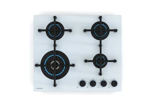 Klarstein Gas-Kochfeld Illuminosa CGCH6-KL-IL-60-Wh in weiß von Klarstein