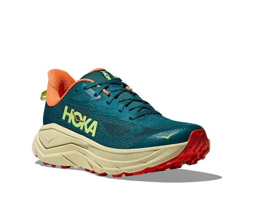 Hoka Damen Challenger 8 bunt 38.0 - Vielseitiger Hybrid-Laufschuh für Straße und Trail. Der HOKA Challenger 8 bietet hervorragende Dämpfung, Atmungsaktivität und sicheren Halt – ideal für tägliches Training und Abenteuer im Freien.