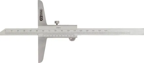 Messschieber KS TOOLS 300.0577 - Präziser Messschieber mit analoger Anzeige, Messbereich von 0 bis 500 mm und einer Genauigkeit von +/- 0,02 mm. Ideal für professionelle Anwendungen in Werkstätten und Bau.