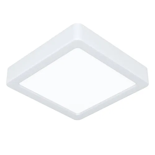 EGLO FUEVA 6 PLAFOND 150X150 CCT 7W 1100LM WEISS - Moderne Deckenleuchte aus weißem Stahl mit E27-LED-Leuchtmitteln für angenehmes Licht. Vielseitig einsetzbar und ideal für stimmungsvolle Licht- und Schatteneffekte.