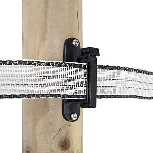 125x Gallagher PowerLine Breitband-Isolator - Weidezaun Isolatoren - UV-stabil und witterungsbeständig